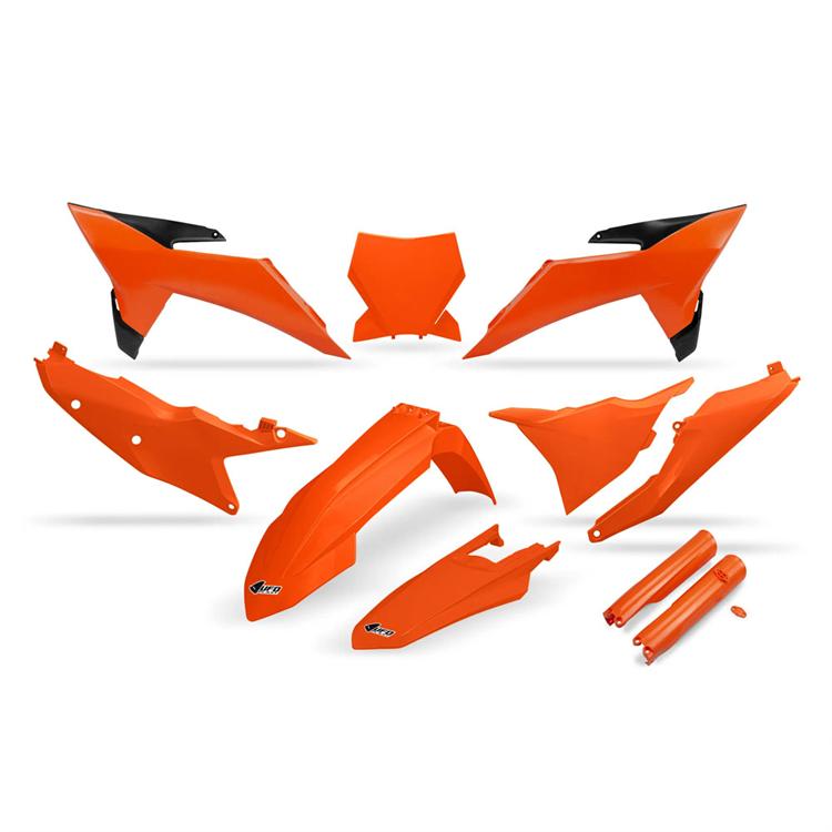 Kit plastiche con parasteli KTM 450 SX-F (2025) - colore OEM