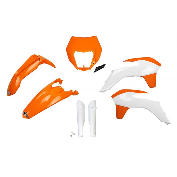 Kit plastiche con parasteli KTM 500 EXC-F (2016) - colore OEM