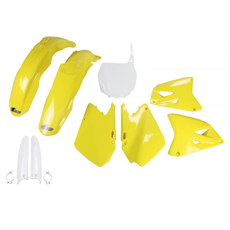 Kit plastiche con parasteli Suzuki RM 125 (01-02) - colore OEM