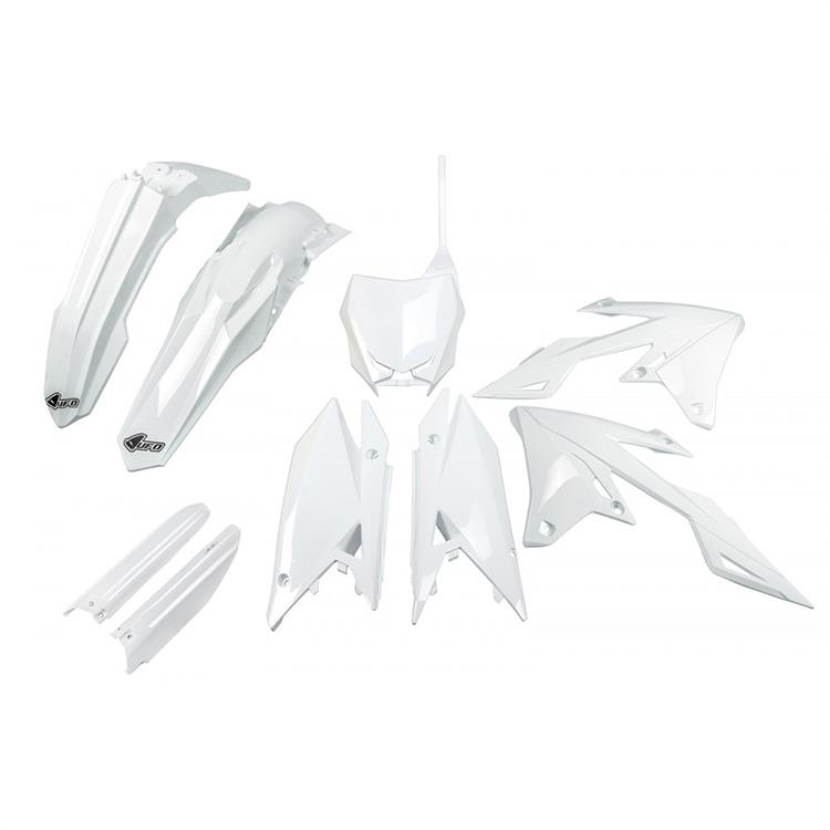 Kit plastiche con parasteli Suzuki RMZ 250 (2019-2025) - colore Bianco