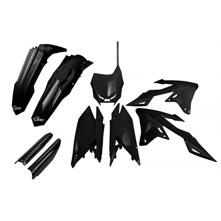 Kit plastiche con parasteli Suzuki RMZ 450 (18-25) - colore Nero