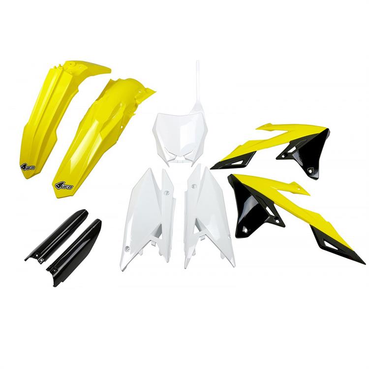 Kit plastiche con parasteli Suzuki RMZ 450 (2018-2025) - colore OEM