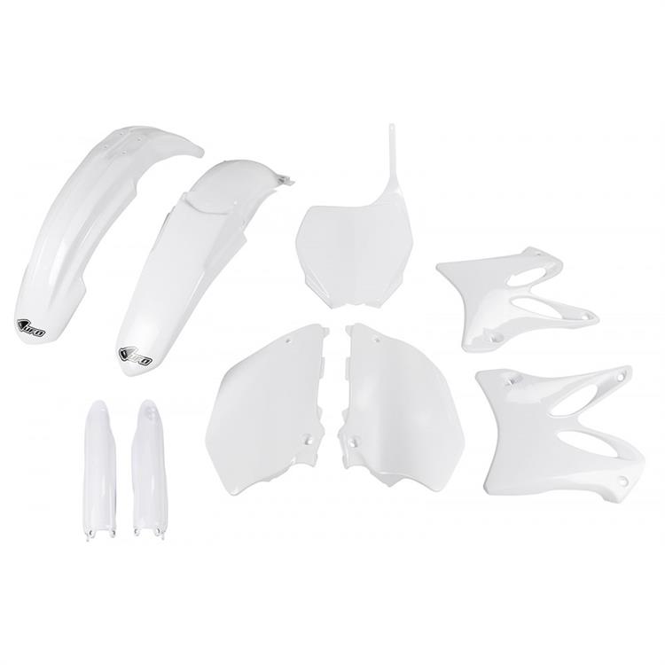 Kit plastiche con parasteli Yamaha YZ 125 (2006-2014) - colore Bianco