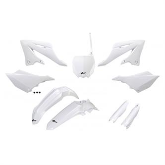 kit plastiche con parasteli yamaha yz 250 22 24 colore bianco