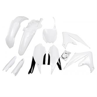 kit plastiche con parasteli yamaha yz 250 f 19 23 colore bianco