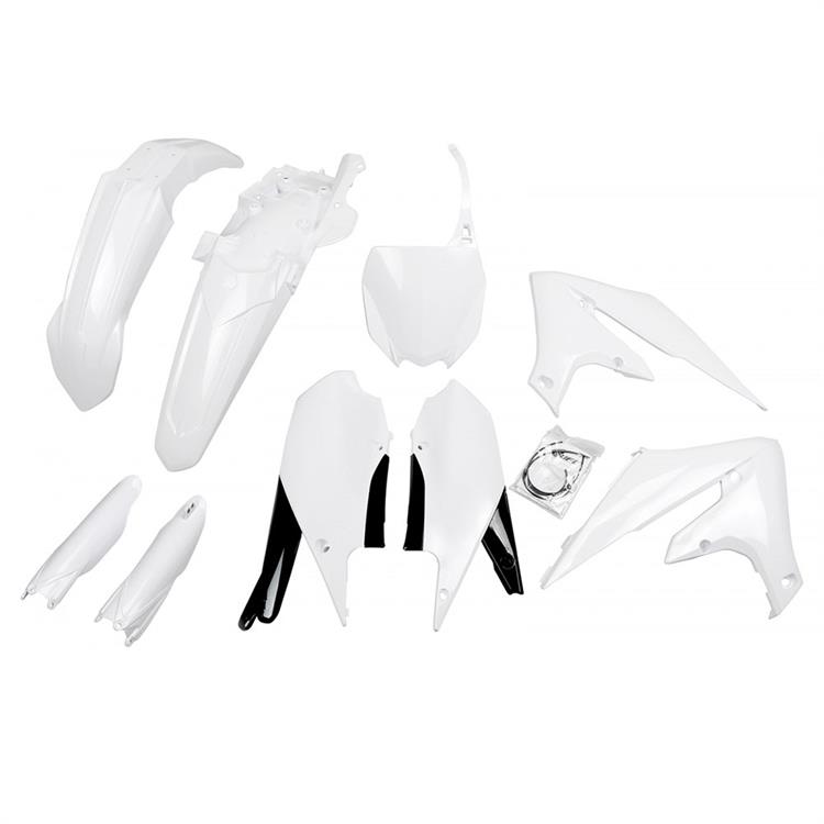 Kit plastiche con parasteli Yamaha YZ 250 F (2019-2023) - colore Bianco