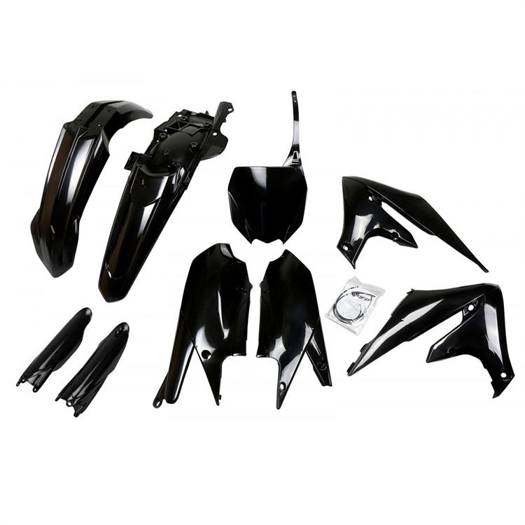 Kit plastiche con parasteli Yamaha YZ 450 F (2018-2022) - colore Nero