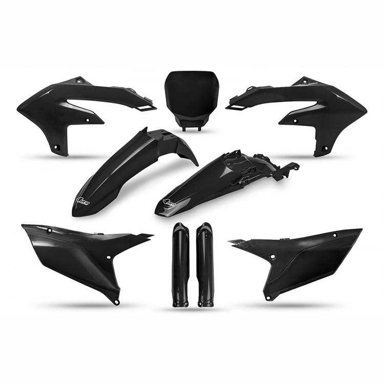 Kit plastiche con parasteli Yamaha YZ 450 F (23-25) - colore nero