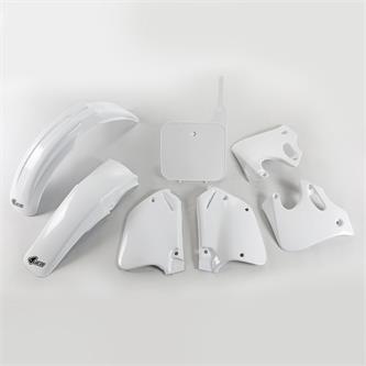 kit plastiche honda cr 250 90 91 colore bianco