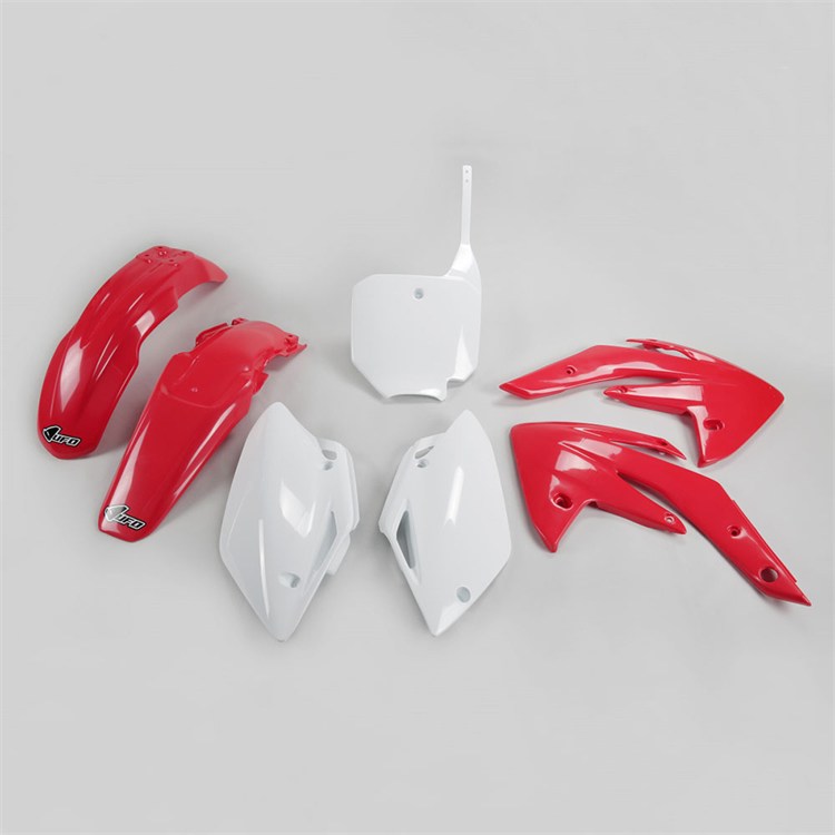 Kit plastiche Honda CRF 150 R (2007-2027) Bianco Rosso