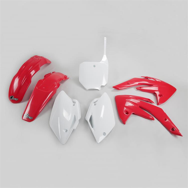 Kit plastiche Honda CRF 150 R (2007-2025) Bianco Rosso