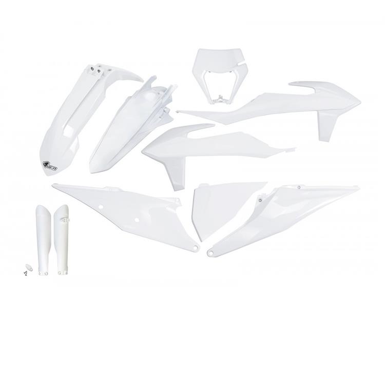 Kit plastiche KTM 250 EXC-F (20-23) - colore bianco