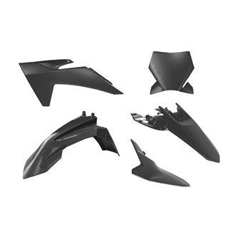 kit plastiche ktm 65 sx 24 25 colore nero