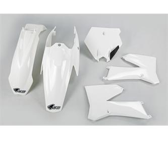 kit plastiche ktm 85 sx 06 12 colore bianco