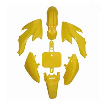 kit plastiche pit bike crf 50 giallo