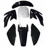 Kit plastiche pit bike CRF 70 Nere tabella Bianco in Grafiche e Plastiche