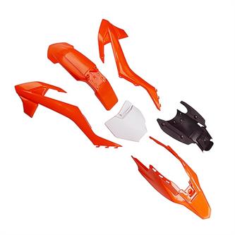 kit plastiche pitbike ktm 65 arancioni