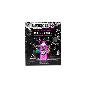 kit pulizia moto muc off lavaggio e protezione