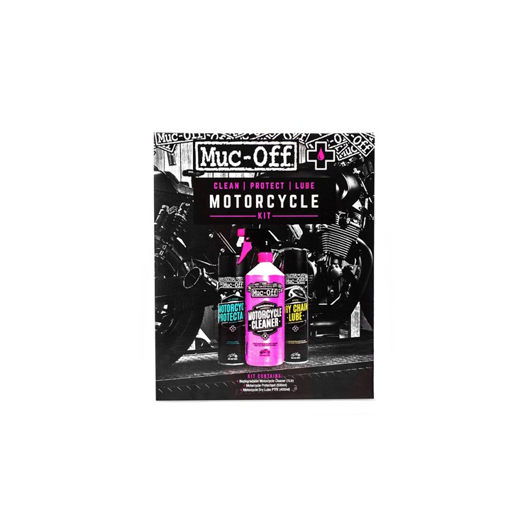 Kit pulizia moto Muc-Off - lavaggio e protezione