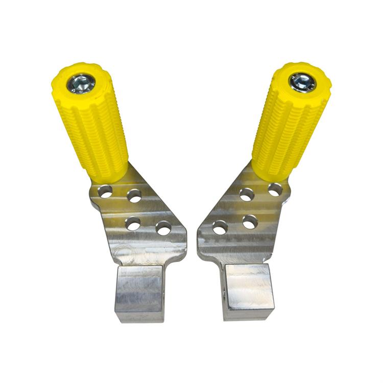 Kit supporti rialzati mod.2 + pedane PLA Giallo