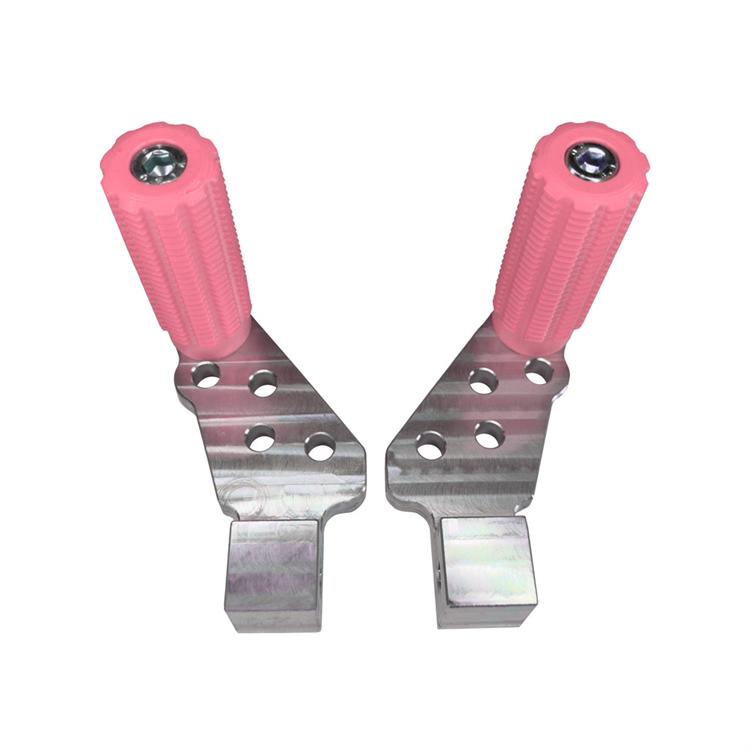 Kit supporti rialzati mod.2 + pedane PLA Rosa