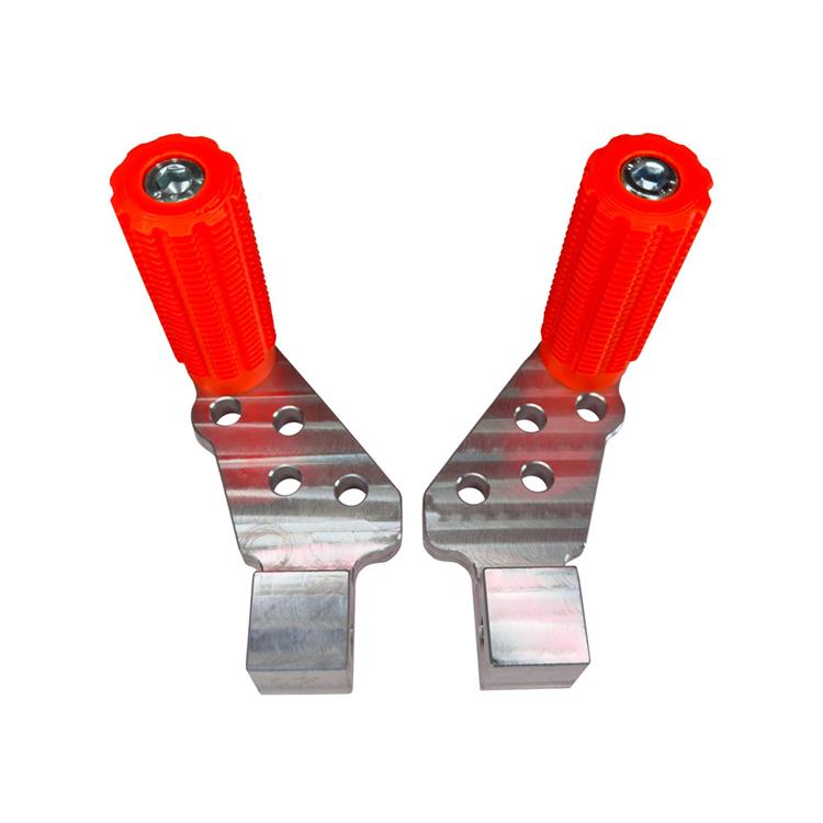 Kit supporti rialzati mod.2 + pedane PLA Rosso