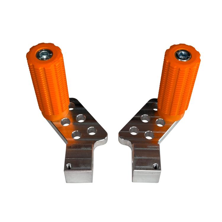 Kit supporti rialzati mod.3 + pedane PLA Arancione