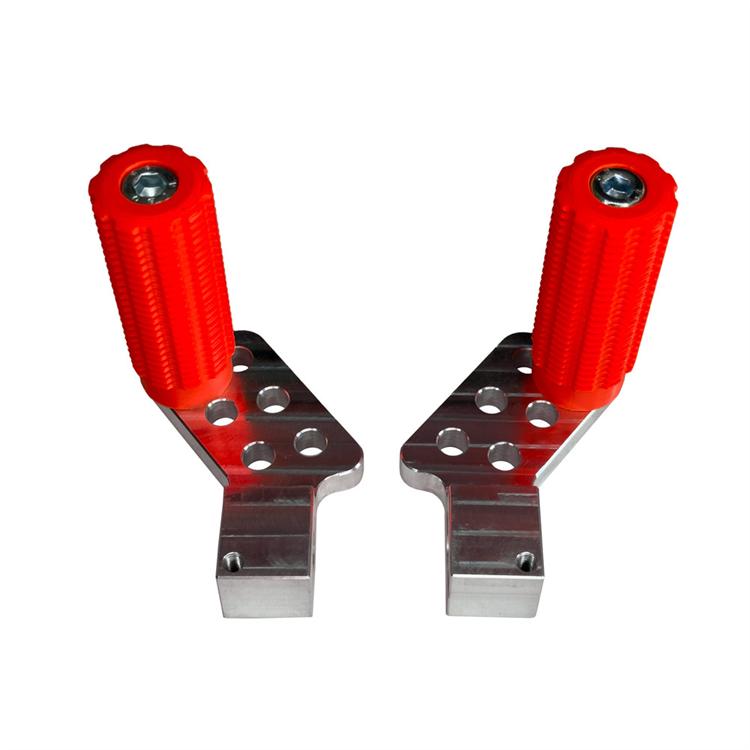 Kit supporti rialzati mod.3 + pedane PLA Rosso