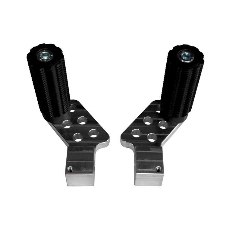 Kit supporti rialzati mod.3 + pedane PLA Nero
