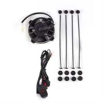 kit ventola radiatore universale manuale spal