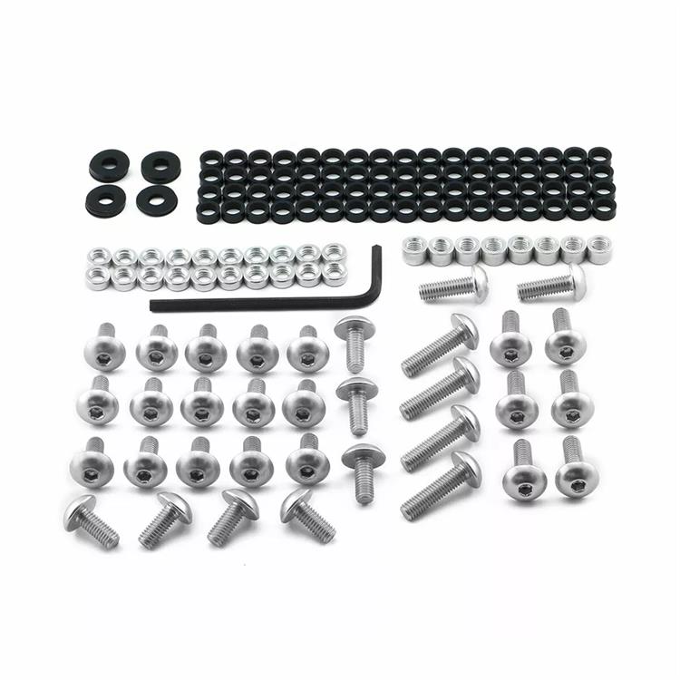 Kit viti carena Bmw R 1200 GS ABS (13-16) ergal Argento Pro Bolt