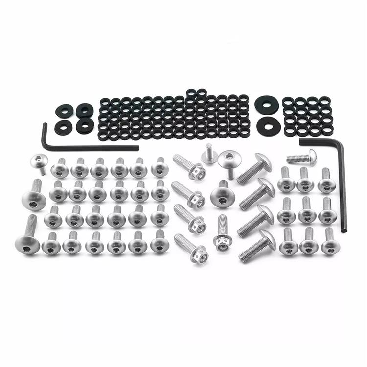 Kit viti carena Bmw R 1250 GS Abs Adventure (2019-2024) ergal Argento Pro Bolt