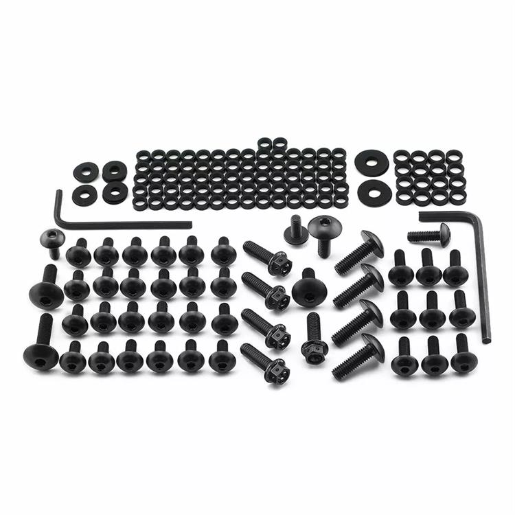 Kit viti carena Bmw R 1250 GS Abs Adventure (2019-2024) ergal Nero Pro Bolt