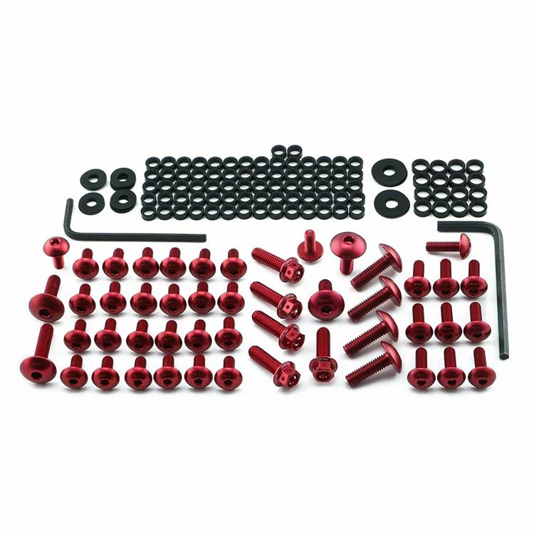 Kit viti carena Bmw R 1250 GS Abs Adventure (2019-2024) ergal Rosso Pro Bolt