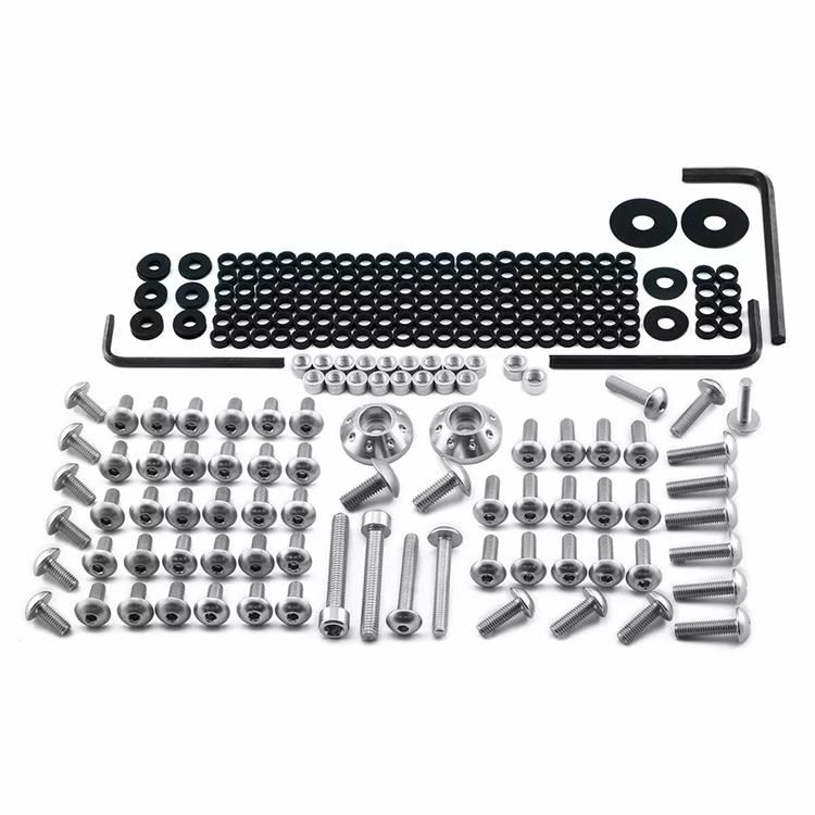Kit viti carena Bmw S 1000 XR ABS (2015-2021) ergal Argento Pro Bolt