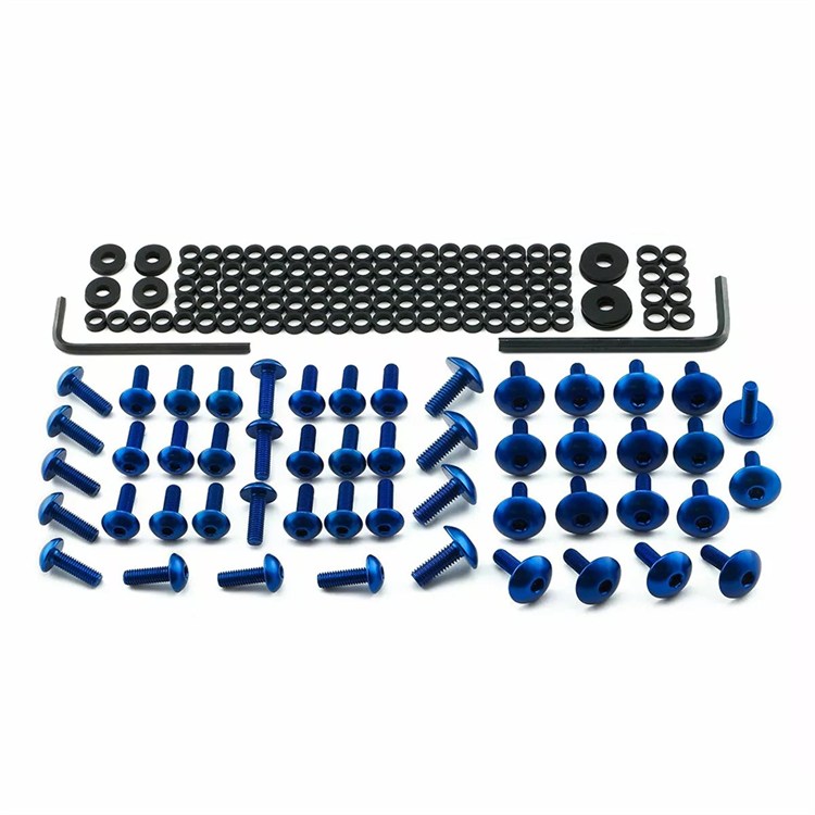 Kit viti carena Ducati 1098 (2007-2008) ergal Blu Pro Bolt