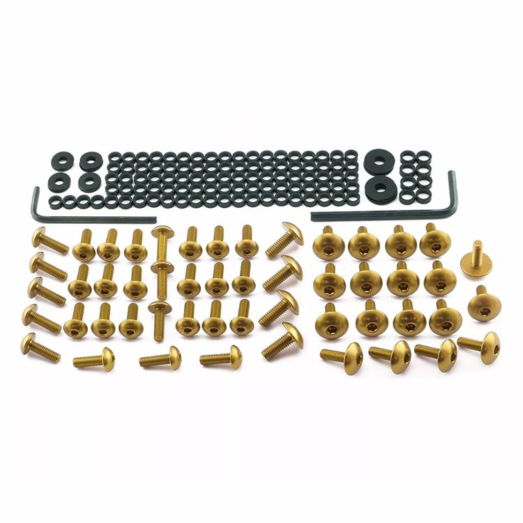 Kit viti carena Ducati 1098 S (2007-2008) ergal Oro Pro Bolt