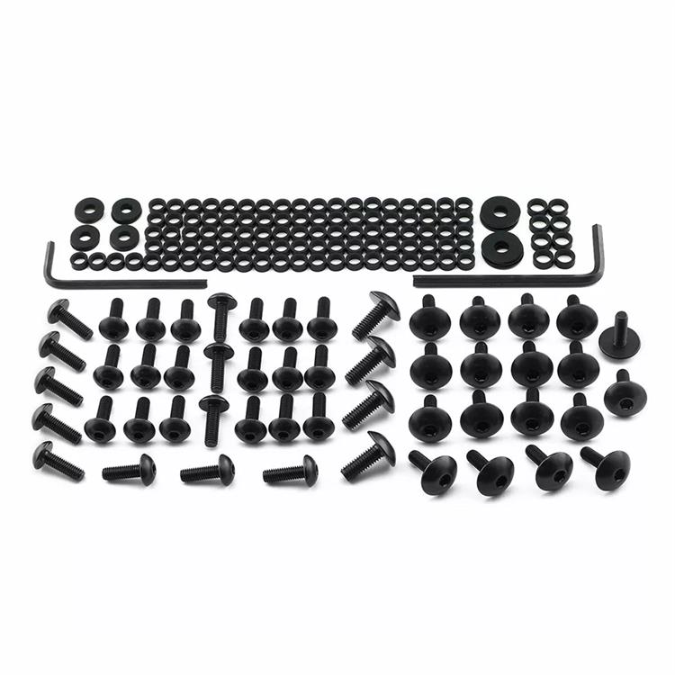 Kit viti carena Ducati 848 Evo SE Corse SE (2012-2013) ergal Nero Pro Bolt