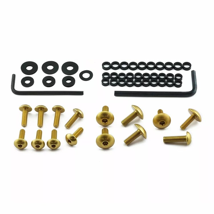 Kit viti carena Ducati Monster 1200 R ABS (2016-2019) ergal Oro Pro Bolt
