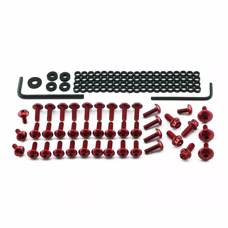 Kit viti carena Ducati Panigale 1199 S (12-13) ergal Rosso Pro Bolt