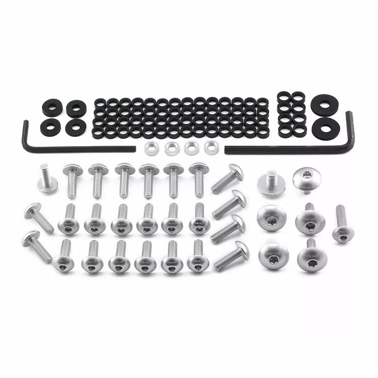 Kit viti carena Ducati Panigale 899 ABS (2014-2015) ergal Argento Pro Bolt