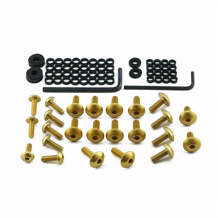 Kit viti carena Honda Cbr 1000 RR Fireblade (08-16) ergal Oro Pro Bolt