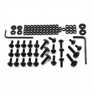 kit viti carena kawasaki ninja 650 17 19 ergal nero pro bolt