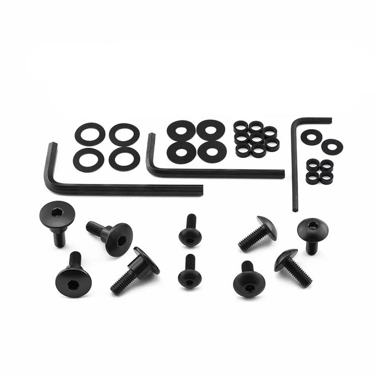 Kit viti carena Kawasaki Z 800 E Version (2013-2016) ergal Nero Pro Bolt