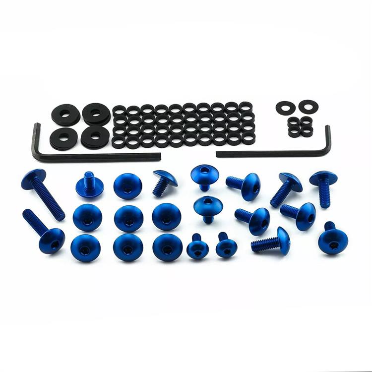 Kit viti carena Kawasaki Z 900 RS ABS (18-24) ergal Blu Pro Bolt