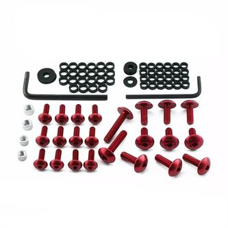 kit viti carena kawasaki zx 10 r 1000 abs ninja performance 19 ergal rosso pro bolt