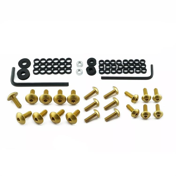 Kit viti carena Kawasaki ZX 6 R 636 ABS Ninja Performance (2013) ergal Oro Pro Bolt