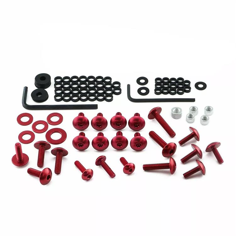 Kit viti carena Kawasaki ZZR 1400 ABS Special Edition (2013) ergal Rosso Pro Bolt