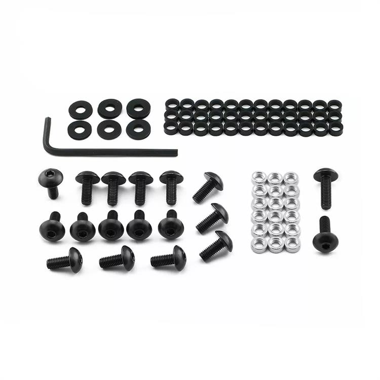 Kit viti carena Ktm Adventure 1190 R ABS (13-16) ergal Nero Pro Bolt