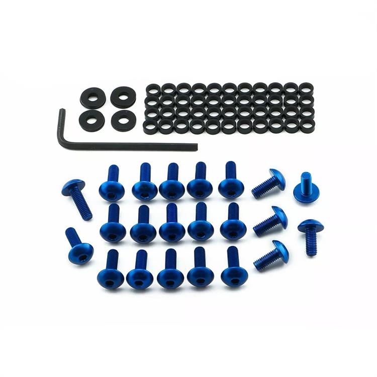 Kit viti carena Ktm Super Duke 1290 R ABS (17-20) ergal Blu Pro Bolt